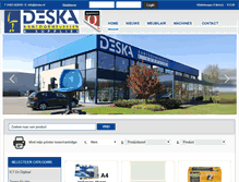 Tablet Screenshot of deska.nl